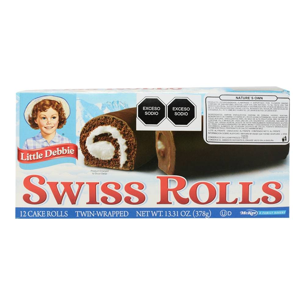 Little Debbie - Swiss Rolls 378g