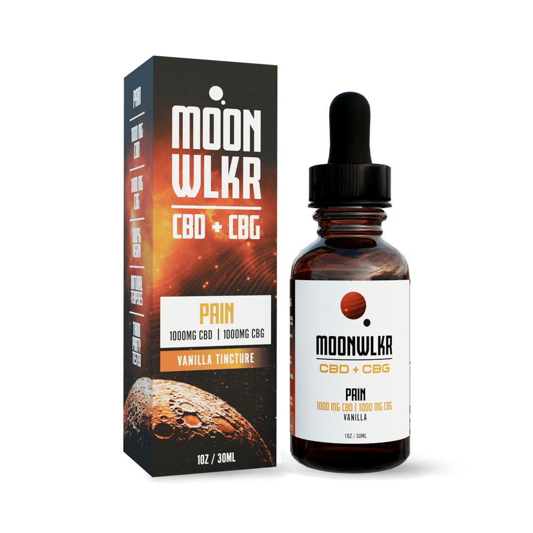 Moon Wlkr - Gravity Vanilla Full Spectrum Tincture (FOR PAIN) 2,000mg