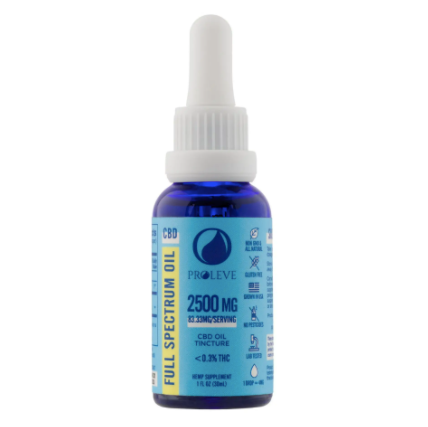 Proleve - Full Spectrum Tincture 2,500mg