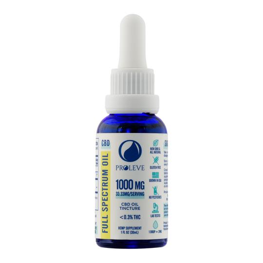 Proleve - Full Spectrum Tincture 1,000mg